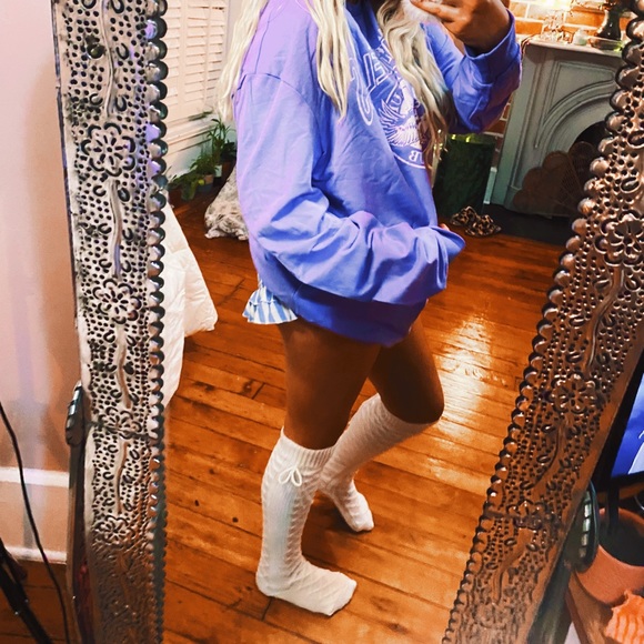 Lavender Lilac Purple Los Angeles California Oversized Pullover Tee ✨ - Picture 3 of 7